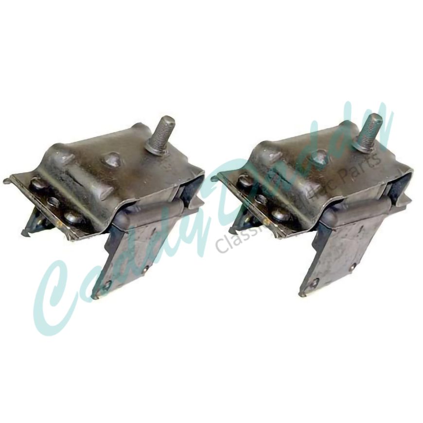 1965 1966 1967 Cadillac (See Details) Front Motor Mounts 1 Pair [Updated Design] REPRODUCTION Free Shipping In The USA