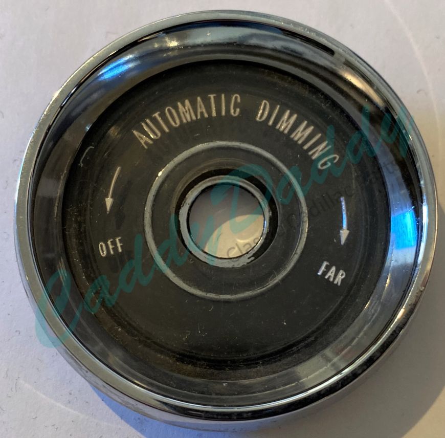 1961 1962 1963 1964 1965 Cadillac (See Details) Headlight Automatic Dimming Dial Bezel USED Free Shipping In The USA 