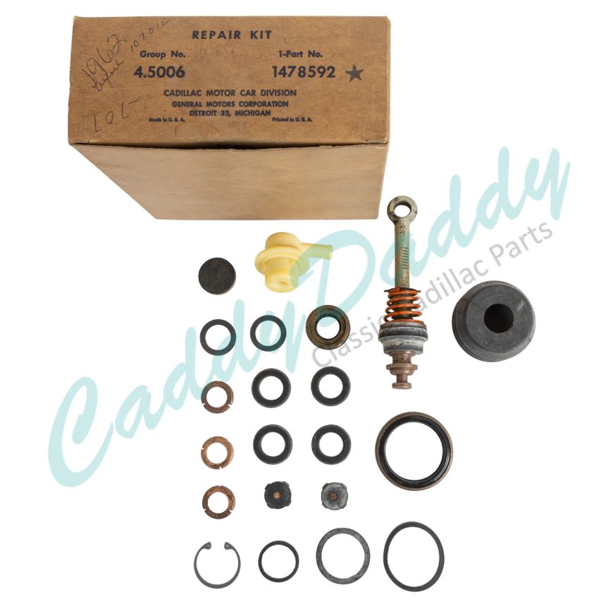 1962 Cadillac (Before Engine No. 107312) Bendix Booster Repair Kit NOS Free Shipping In The USA