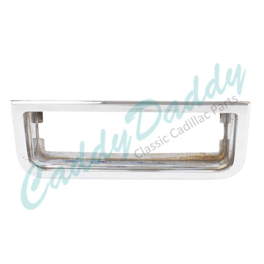 1965 Cadillac (EXCEPT Series 75 Limousine) Front Turn Signal Lens Chrome Bezel USED Free Shipping In The USA