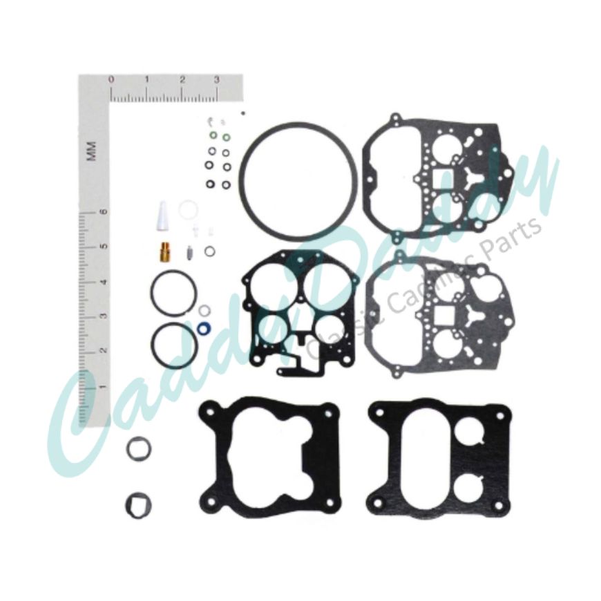 1986 1987 1988 1989 1990 Cadillac (See Details) Rochester E4MC 4-Barrel Carburetor Rebuild Kit REPRODUCTION Free Shipping In The USA