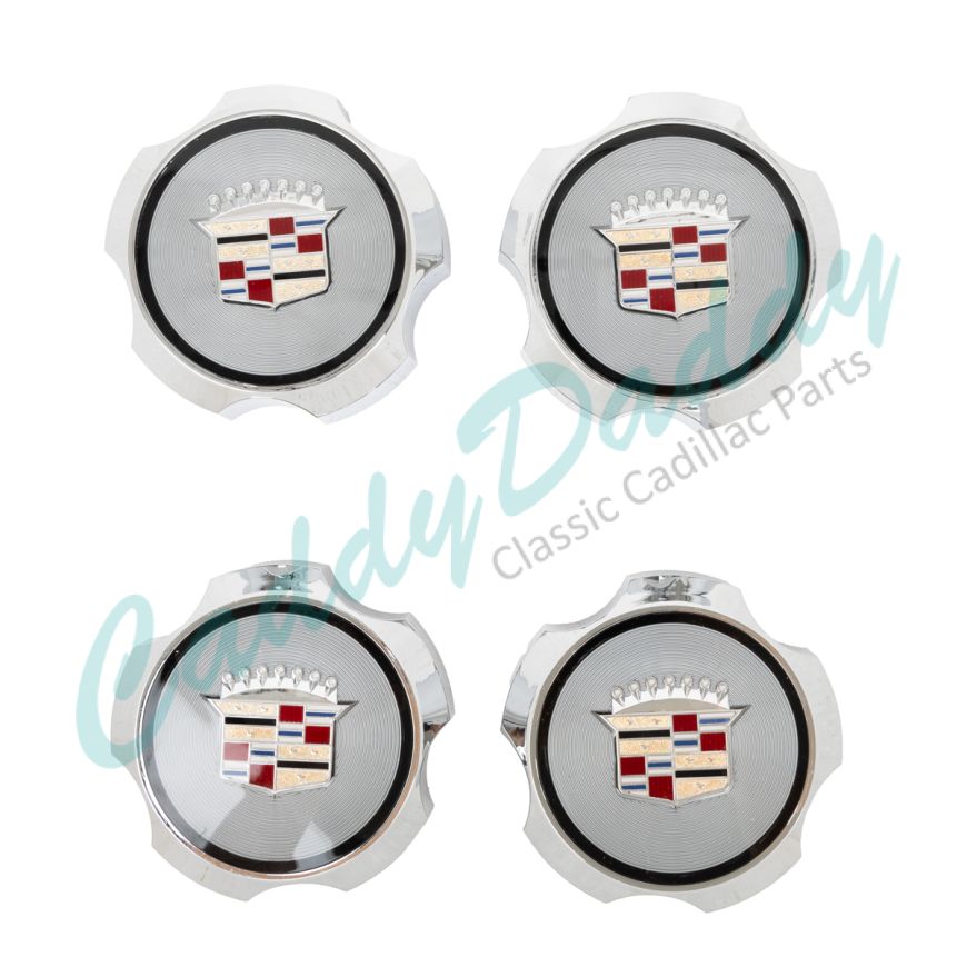 1982 1983 1984 1985 Cadillac (See Details) Wheel Cover Sport Cap Set (4 Pieces) NOS Free Shipping In The USA