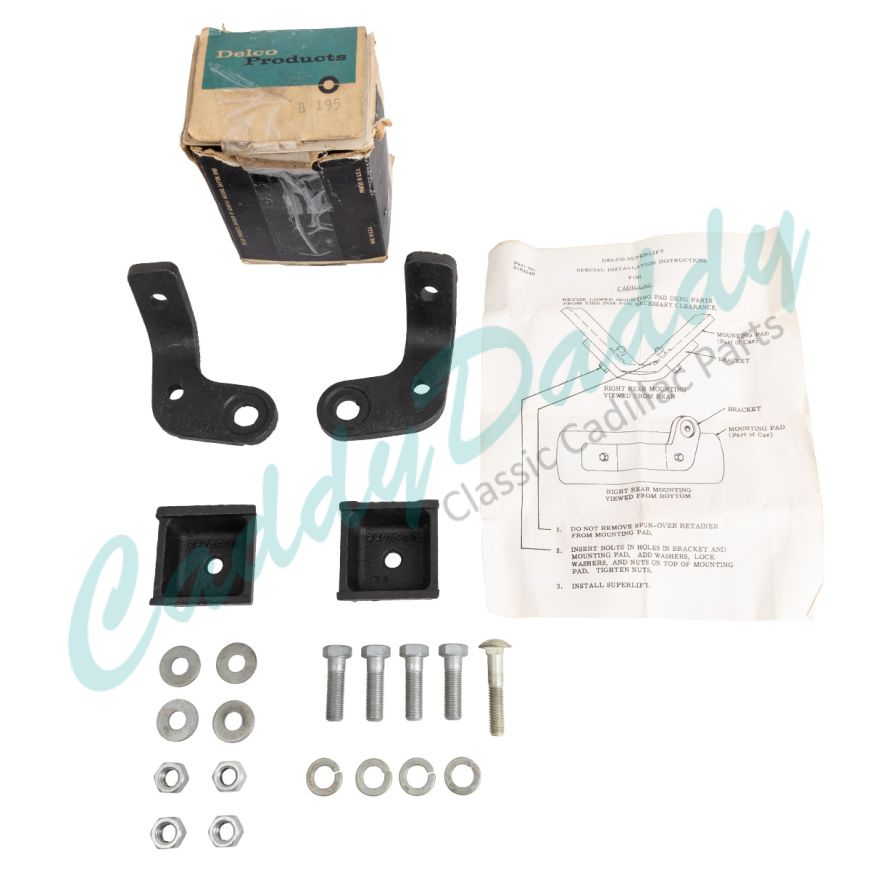 1959–62 Cadillac Air Shock Adapter Kit NOS