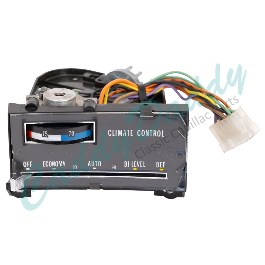 1976 Cadillac (EXCEPT Seville) Climate Control Head Unit REFURBISHED Free Shipping In The USA