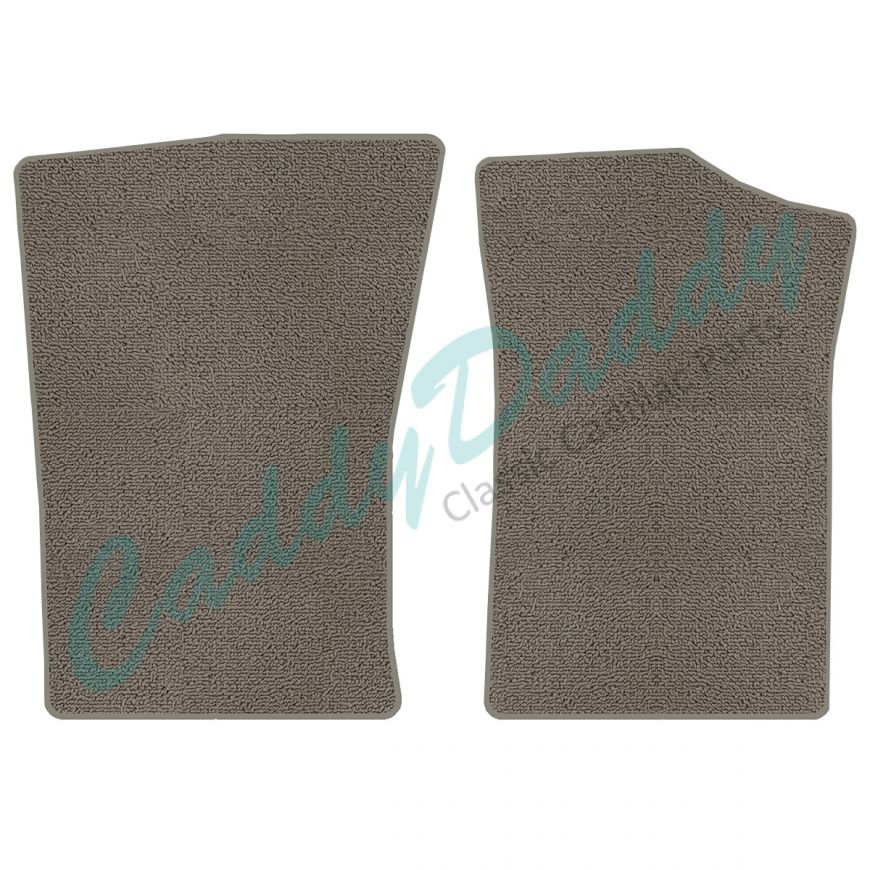 1987 1988 1989 1990 1991 1992 1993 Cadillac Allante Carpet Front Floor Mats 2 Pieces (Multiple Colors and Options) REPRODUCTION Free Shipping In The USA