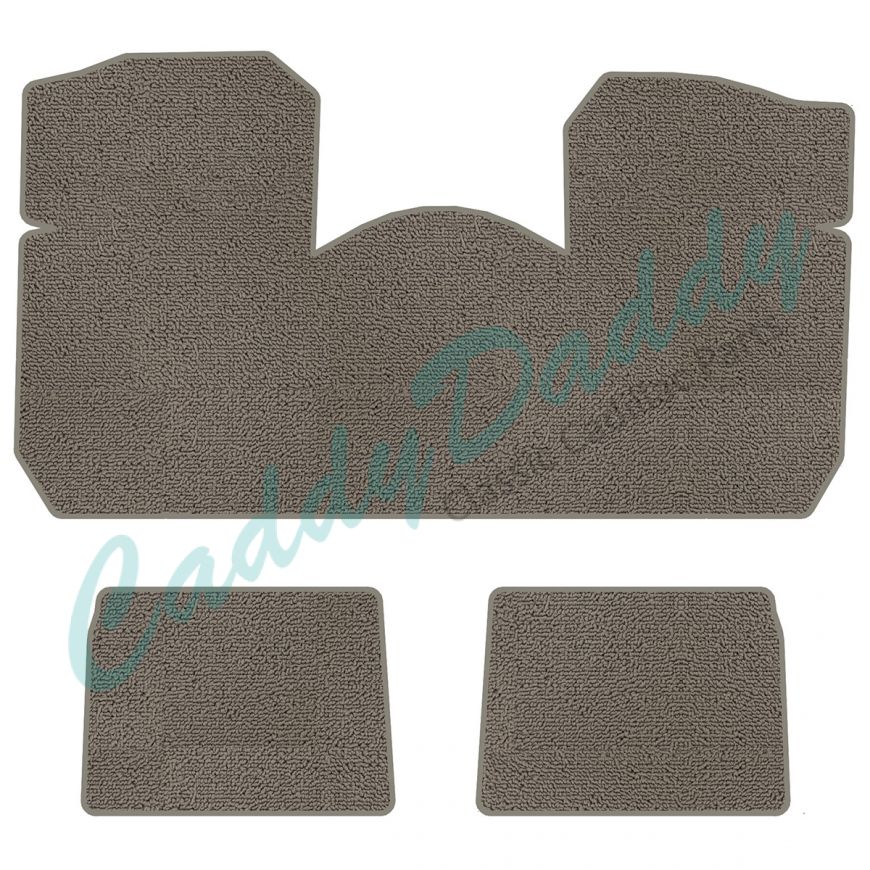 1985 1986 1987 1988 1989 1990 1991 1992 Cadillac Fleetwood WITH Front Wheel Drive (FWD) Carpet Floor Mats 3 Pieces (Multiple Colors and Options) REPRODUCTION Free Shipping In The USA