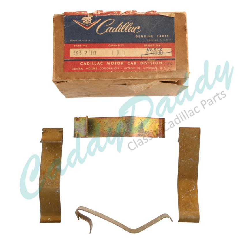 1961 1962 Cadillac Wheel Clip for Kelsey Hayes Wheels Set (4 Pieces) NOS Free Shipping In The USA