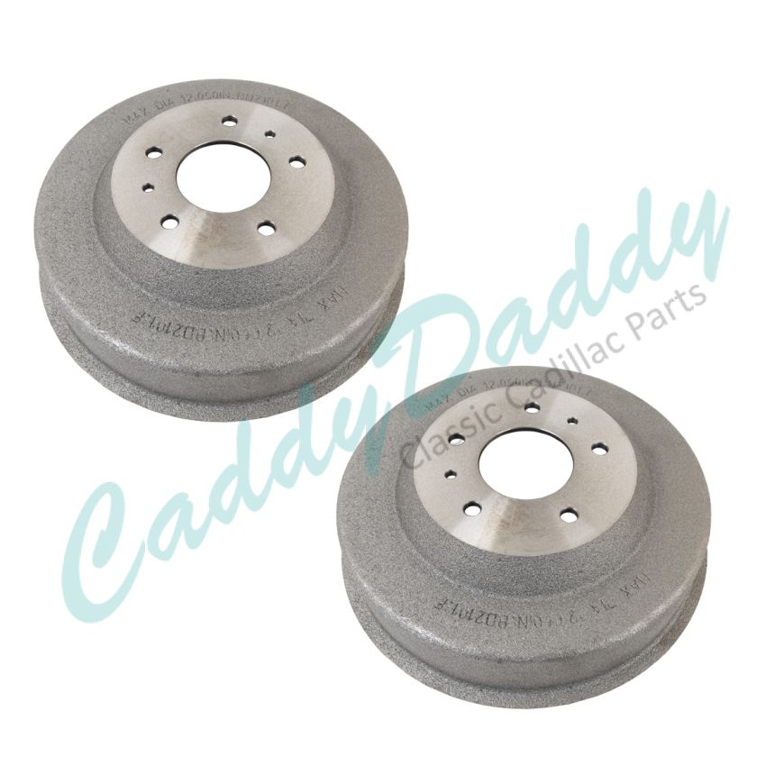 1952 1953 1954 1955 1956 1957 1958 1959 Cadillac (See Details) Rear Brake Drums 1 Pair REPRODUCTION