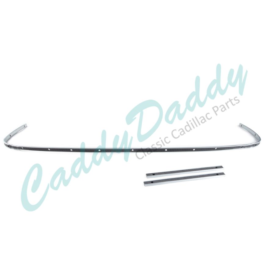 1959 1960 Cadillac Convertible Rear Tacking Rail Set [Ready To Ship] REPRODUCTION Free Shipping In The USA 