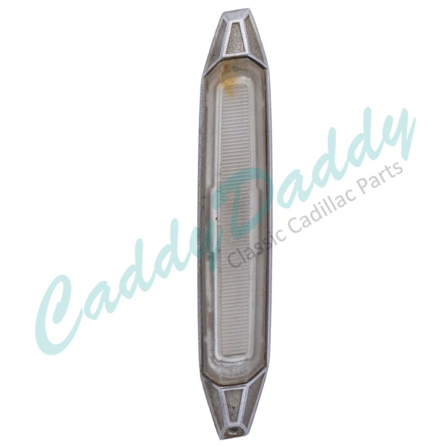 1971 1972 1973 1974 1976 1977 1978 1979 1980 1982 1983 1984 Cadillac (See Details) Right Passenger Side Opera Lamp Lens And Bezel (B Quality) USED Free Shipping In The USA