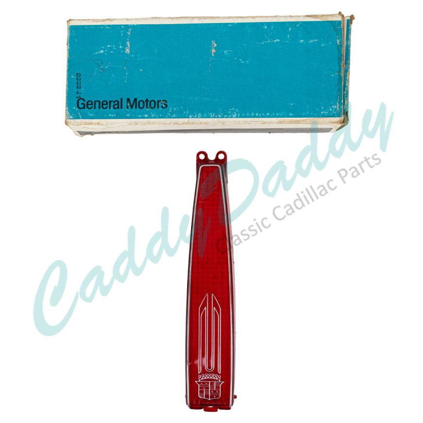 1978 Cadillac (EXCEPT Eldorado And Seville) Tail Light Lens NOS Free Shipping In The USA