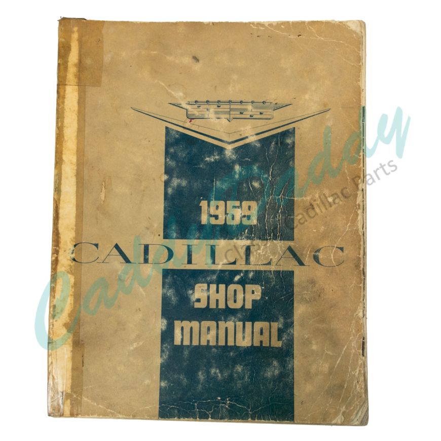 1959 Cadillac Shop Manual USED Free Shipping In The USA