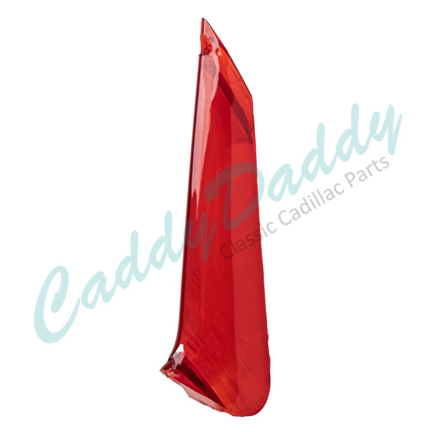 1961 Cadillac Tail Light Red Fin Lens REPRODUCTION Free Shipping In The USA 