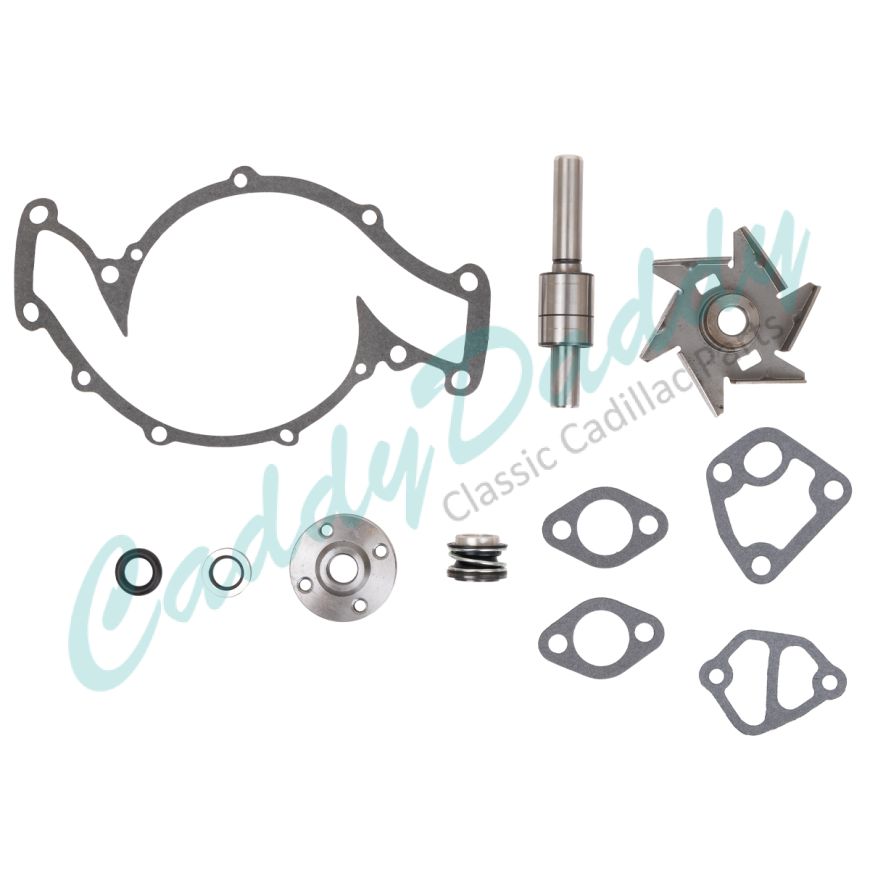 1963 1964 1965 1966 1967 Cadillac Water Pump Rebuild Kit (WITH Impeller) REPRODUCTION Free Shipping In The USA