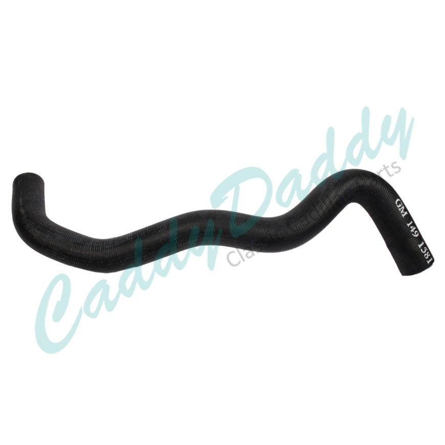 1967 Cadillac Eldorado Molded Upper Radiator Hose With Factory Numbers REPRODUCTION Free Shipping in the USA