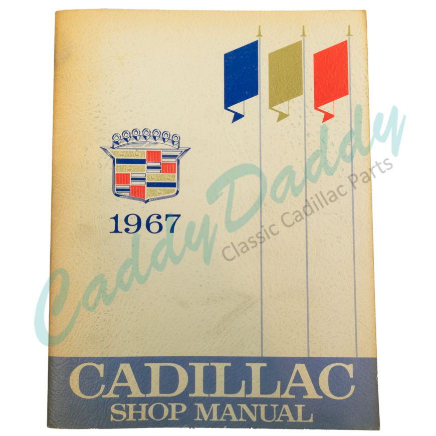 1967 Cadillac Shop Manual USED Free Shipping In The USA