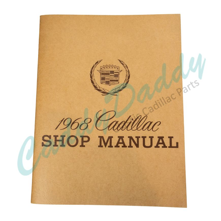 1968 Cadillac Shop Manual USED Free Shipping In The USA