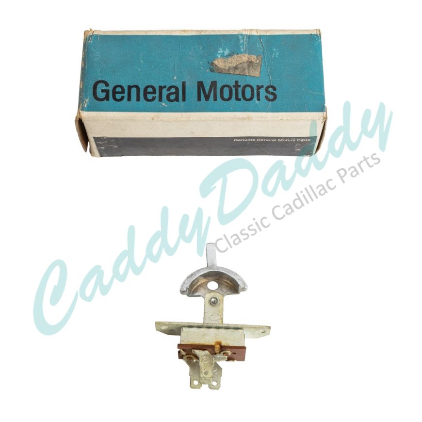 1963 1964 1965 Cadillac (See Details) Air Conditioning (A/C) And Heater Fan Control Switch With Knob NOS Free Shipping In The USA