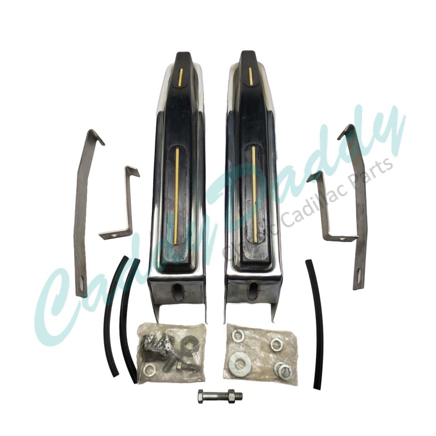 1974 1975 1976 Cadillac (See Details) Front Bumper Guards Kit NORS Free Shipping In The USA