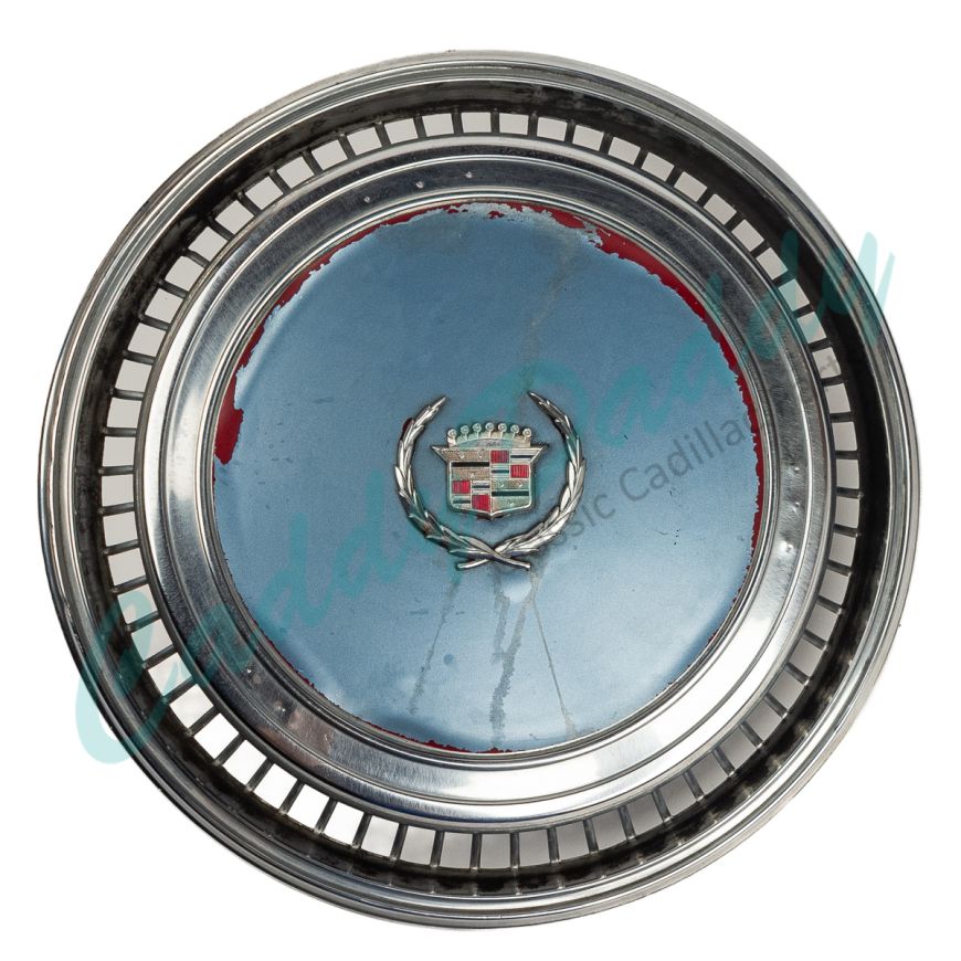 1975 1975 1976 1977 1978 Cadillac Eldorado Wheel Cover Hub Cap Light Blue USED