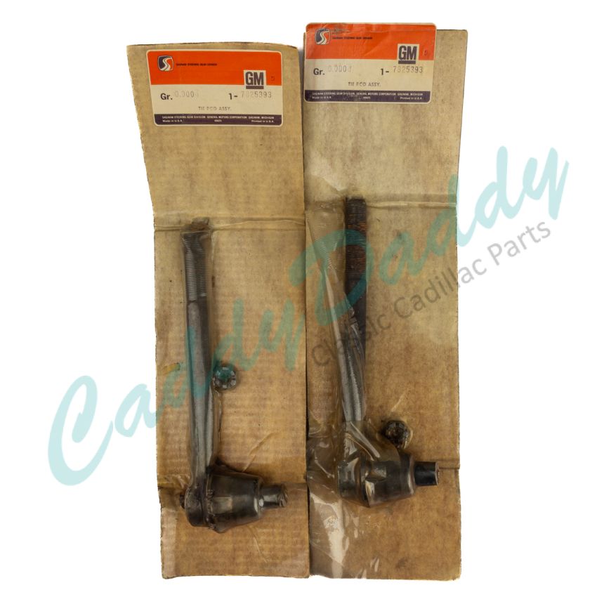 1976 1977 1978 1979 Cadillac Seville Outer Tie Rod Ends 1 Pair NOS Free Shipping In The USA