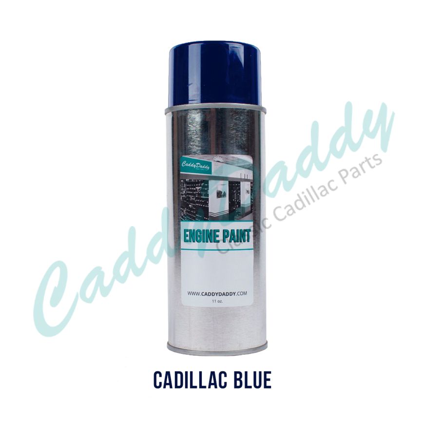 1965 1966 1967 1968 1969 1970 1971 1972 1973 1974 1975 1976 Cadillac Blue Engine Paint (1 Can) REPRODUCTION Free Shipping In The USA