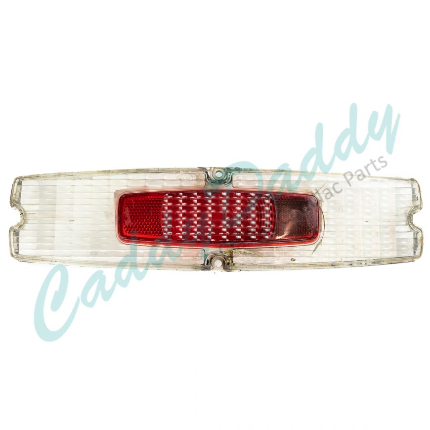 1965 Cadillac (EXCEPT Series 75 Limousine) Tail Light Lens With Reflector C-Quality USED Free Shipping In The USA