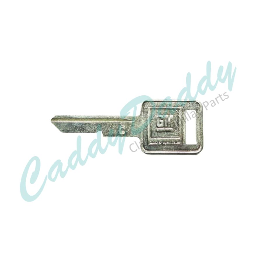 
1972 Cadillac GM Ignition and Door ‘C’ Key Blank [Late Style] REPRODUCTION

1972 Cadillac GM Ignition and Door ‘C’ Key Blank [Late Style] REPRODUCTION
