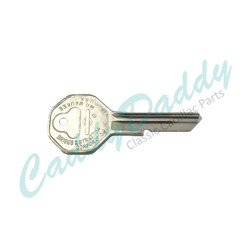 
1968 Cadillac GM Ignition and Door 'C' Key Blank (WITH the R and Knockout) REPRODUCTION
