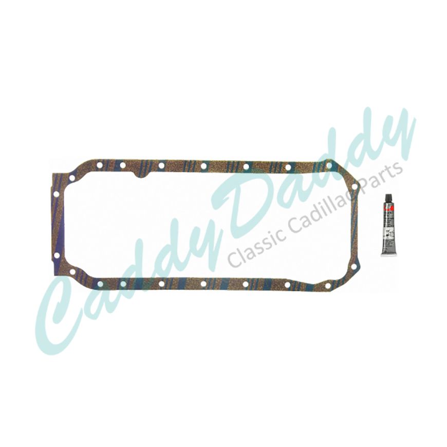 1982 1983 1984 1985 1986 1987 1988 1989 1990 1991 Cadillac WITH 4.1L V8 Engines Oil Pan Gasket REPRODUCTION Free Shipping In the USA