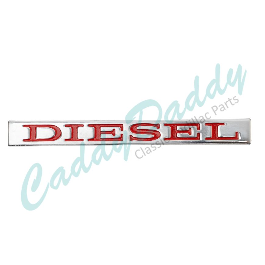 1979 1980 1981 1982 1983 Cadillac Deville And Fleetwood Brougham Diesel Front Fender Plate REPRODUCTION Free Shipping In The USA