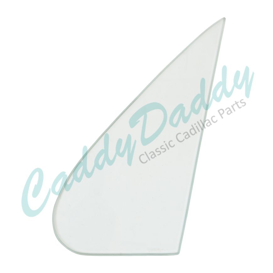 1961 1962 Cadillac 4-Door Models (EXCEPT Series 75 Limousines) Front Vent Glass REPRODUCTION Free Shipping In The USA