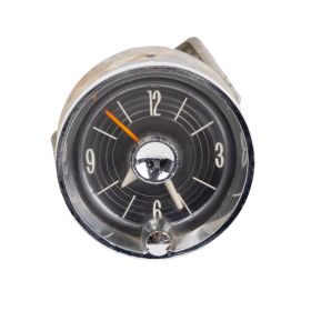 1959 Cadillac Clock (Thin Bezel Style) USED Free Shipping In The USA