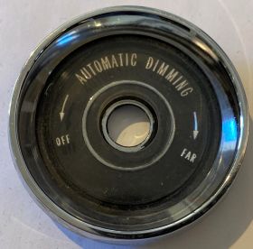 1961 1962 1963 1964 1965 Cadillac (See Details) Headlight Automatic Dimming Dial Bezel USED Free Shipping In The USA 