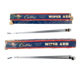 1963 1964 Cadillac (EXCEPT Commercial Chassis and Series 75 Limousine) Wiper Arms (1 Pair) NOS Free Shipping In The USA