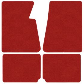 1963 1964 Cadillac Deville Convertible Carpet Floor Mats 4 Pieces (Multiple Colors and Options) REPRODUCTION Free Shipping In The USA