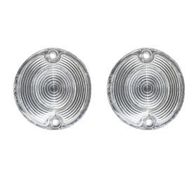 1963 Cadillac Parking Turn Signal Outer Lens (1 Pair) REPRODUCTION Free Shipping In The USA 