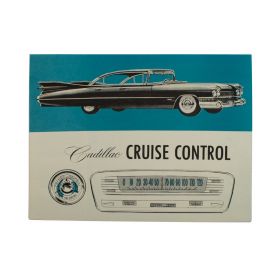 1959 Cadillac Cruise Control Brochure REPRODUCTION Free Shipping In The USA