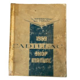 1959 Cadillac Shop Manual USED Free Shipping In The USA