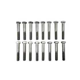 1968 1969 1970 1971 1972 1973 1974 1975 1976 1977 1978 1979 Cadillac (See Details) Hex Head Exhaust Manifold Bolt Kit (16 Pieces) REPRODUCTION Free Shipping In The USA