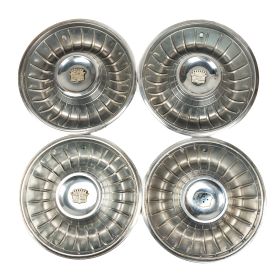 1961 Cadillac Wheel Cover Hub Cap Set (4 Pieces) USED