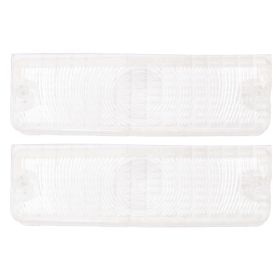 1965 Cadillac (EXCEPT Series 75 Limousine) Parking Light Lens (1 Pair) REPRODUCTION Free Shipping In The USA