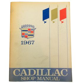 1967 Cadillac Shop Manual USED Free Shipping In The USA