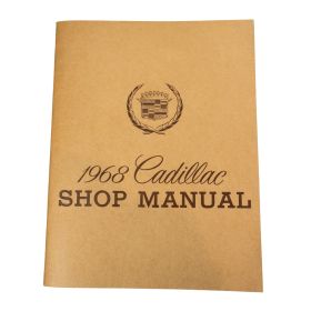 1968 Cadillac Shop Manual USED Free Shipping In The USA