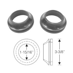 
1936 1937 Cadillac Series 90 Front Bumper Rubber Grommets 1 Pair REPRODUCTION Free Shipping In The USA
