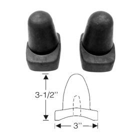 1935 1936 1937 1938 1939 1940 Cadillac (See Details) Rear Axle Spring Bumper Rubber Pads 1 Pair REPRODUCTION Free Shipping In The USA 