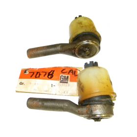 1970 1971 1972 1973 1974 1975 1976 Cadillac (EXCEPT Eldorado) Outer Tie Rod Ends 1 Pair NOS Free Shipping In The USA