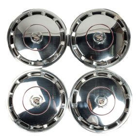 1989 1990 Cadillac Wheel Cover Hub Cp Set (4 Pieces) USED