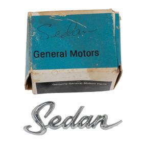 1963 1964 Cadillac Deville Sedan Rear Quarter Script NOS Free Shipping In The USA