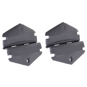 1980 1981 1982 1983 1984 1985 1986 1987 1988 1989 1990 1991 1992 Cadillac (See Details) Upper Rear Door Window Guide Clips 1 Pair REPRODUCTION